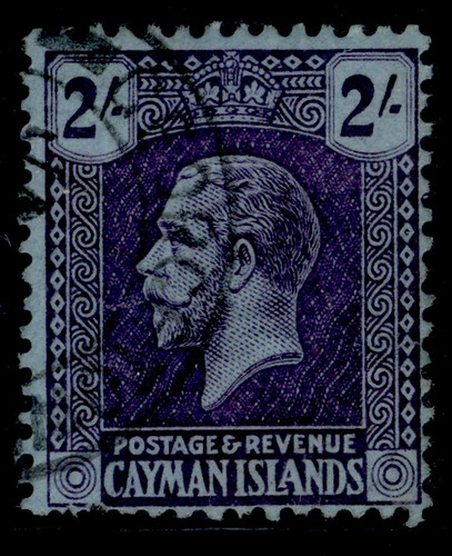 Cayman islands sg80 2s - gv, sg80,