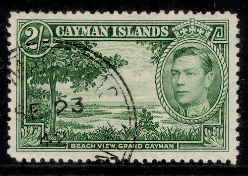 Cayman islands gvi - gvi, 2s